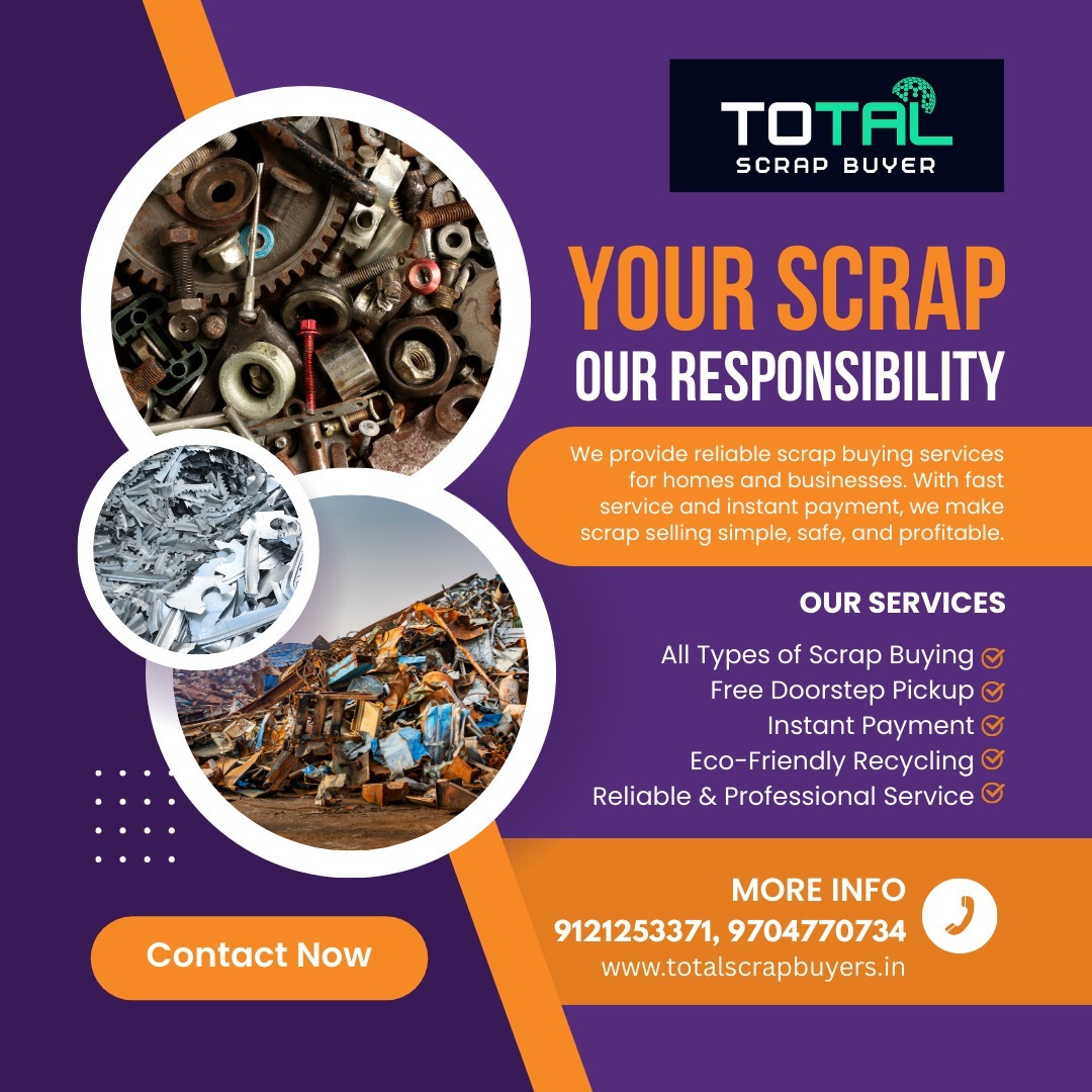 Best Scrap Buying Company in Hyderabad | Total Scrap Buyers