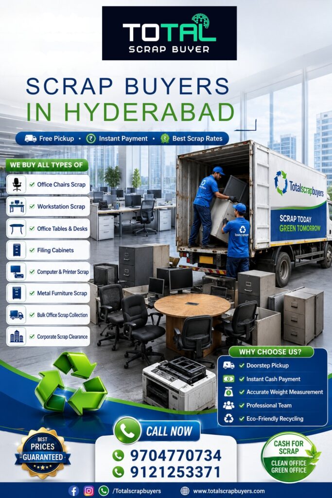 Instant Cash Scrap Pickup Services in Hyderabad