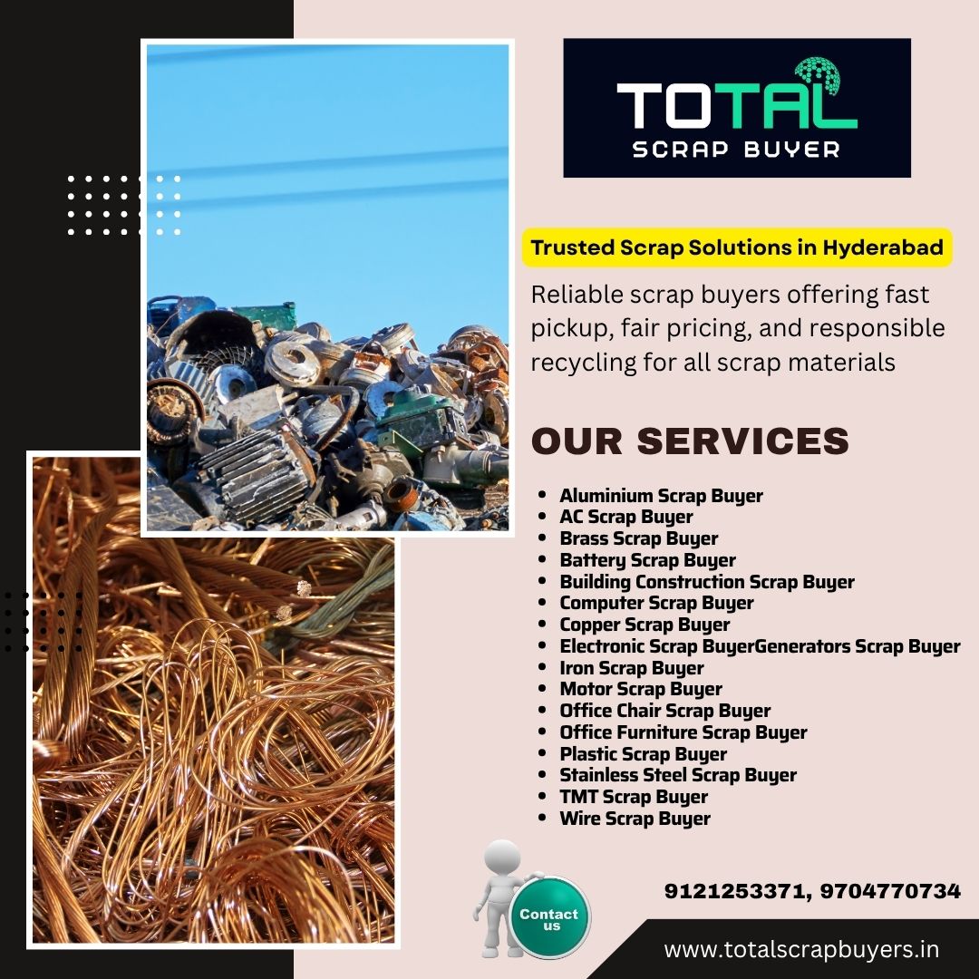 household scrap buyers in Hyderabad with free pickup