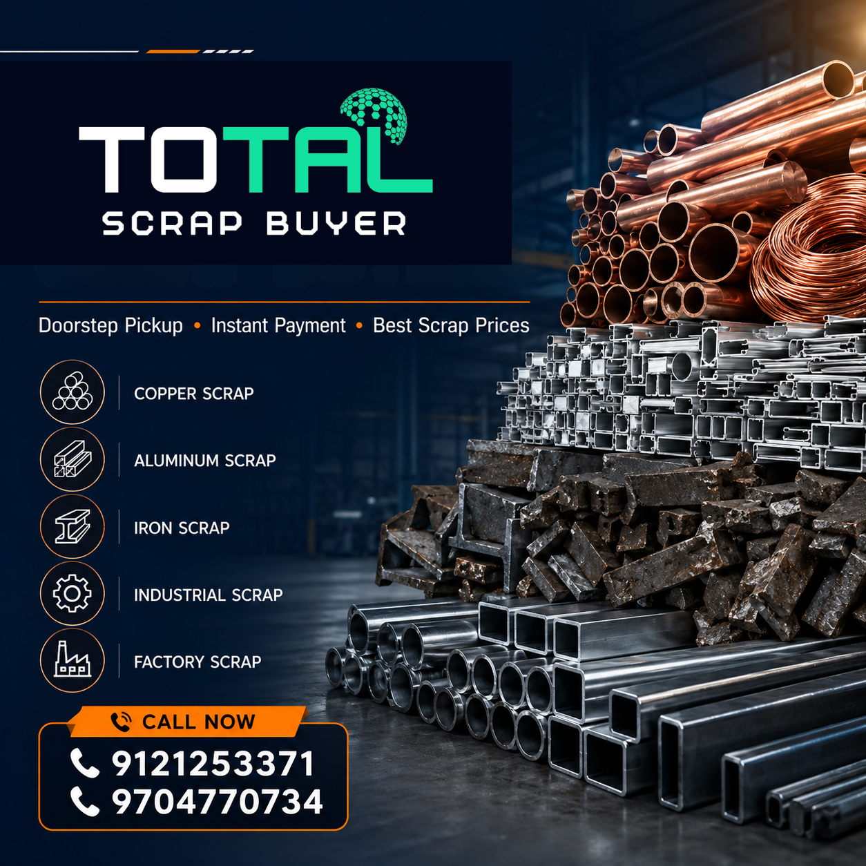 Scrap Buyers Shamshabad Hyderabad | Total Scrap Buyers
